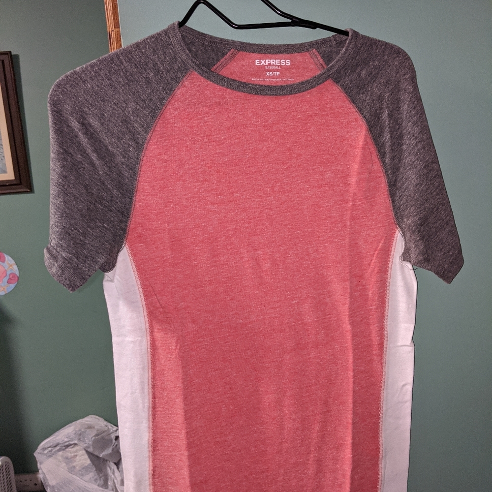 EXPRESS Colorblock Tee
